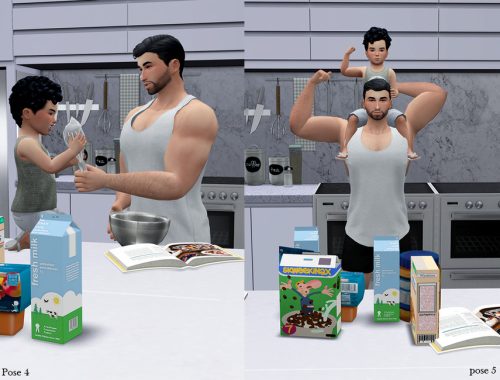 Sweet kitchen (Pose Pack)