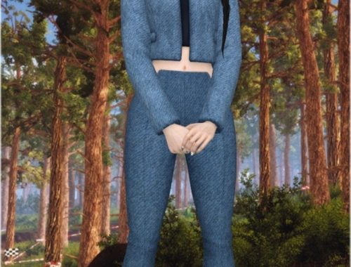 Sweet November jacket & trousers at Jenni Sims