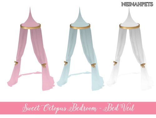 Sweet Octopus Bedroom  Collection {Mesh Required}