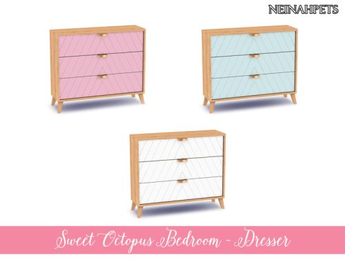 Sweet Octopus Bedroom  Collection {Mesh Required}