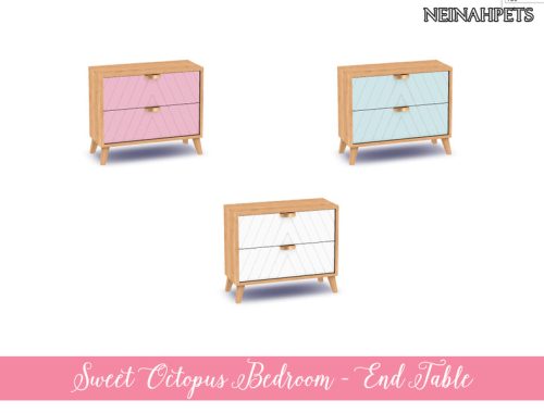 Sweet Octopus Bedroom  Collection {Mesh Required}
