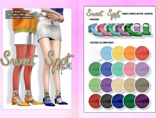Sweet Spot Bloafer & Mules at NEWEN