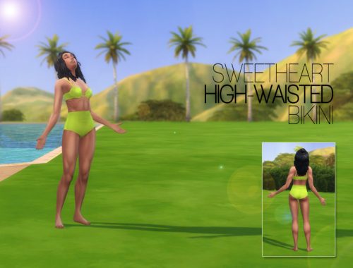Sweetheart High Waisted Bikini