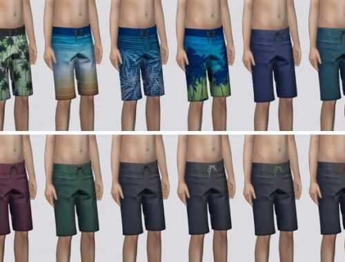 Swim Shorts for Kids at Darte77