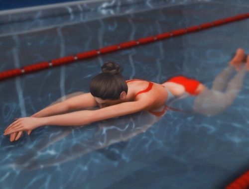 Swimming Pose Pack at Katverse