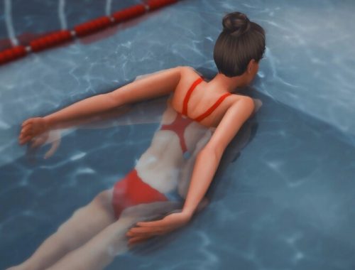 Swimming Pose Pack at Katverse
