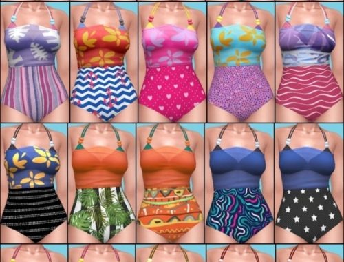 Swimsuits 2019 at Annett’s Sims 4 Welt