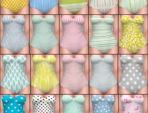 Swimsuits 2019 at Annett’s Sims 4 Welt