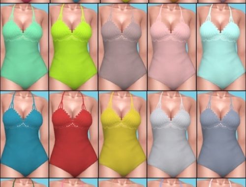 Swimsuits 2019 at Annett’s Sims 4 Welt
