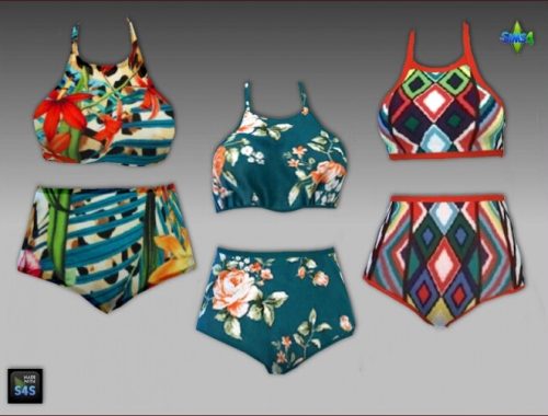 Swimsuits, hats and flip flops by Mabra at Arte Della Vita