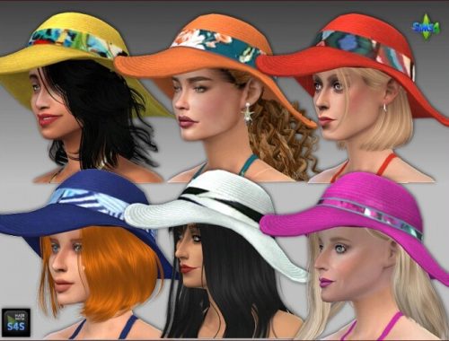 Swimsuits, hats and flip flops by Mabra at Arte Della Vita
