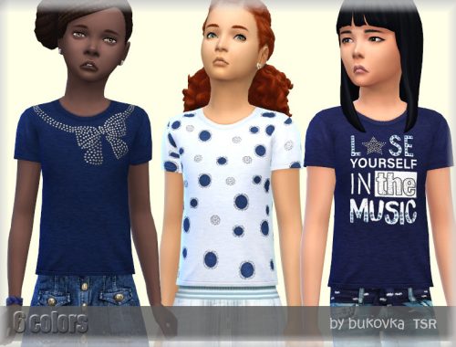 T-shirt Blue