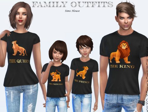 T-shirt family children's