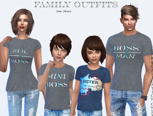 T-shirt family children's