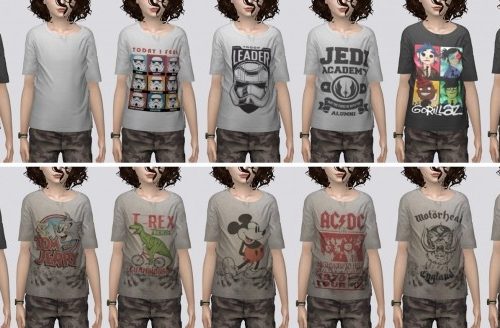 T-Shirt for Kids at Darte77