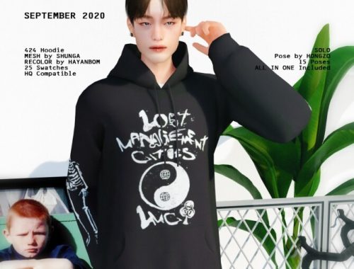 T-shirt, Hoodie & NORMCORE BOY POSES at Hayanbom
