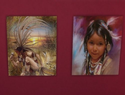 T55 American Indian paintings at Trudie55