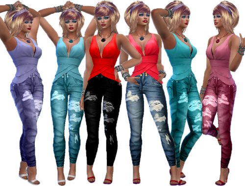 T55 Denim outfit