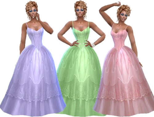 T55 Lily ball dress (fix)