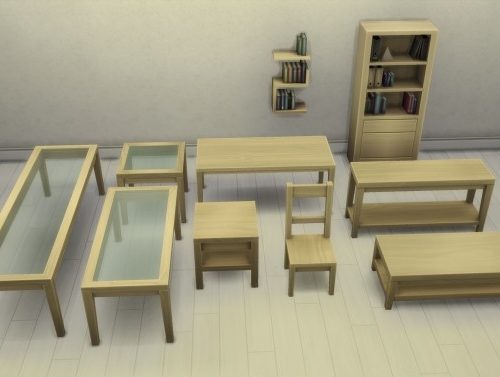 Tabula Rasa Living Room Matching Recolors by simsi45 at Mod The Sims