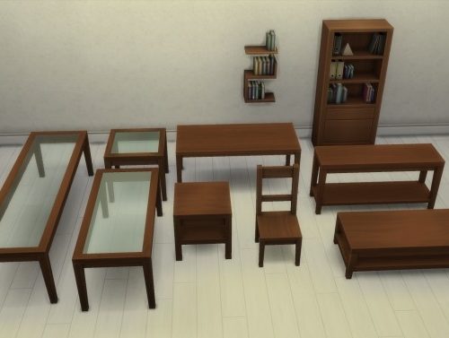 Tabula Rasa Living Room Matching Recolors by simsi45 at Mod The Sims