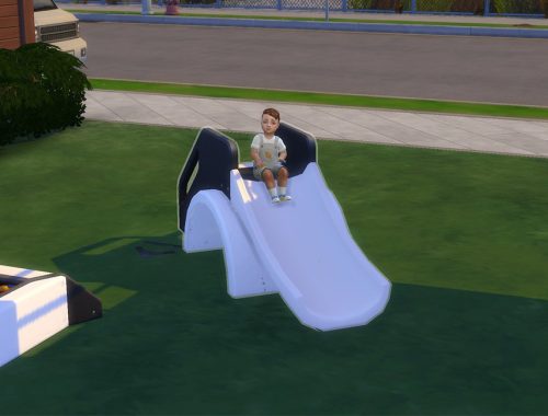 Tacomama Neutral Toddler Slide-REQUIRES TODDLER EXPANSION