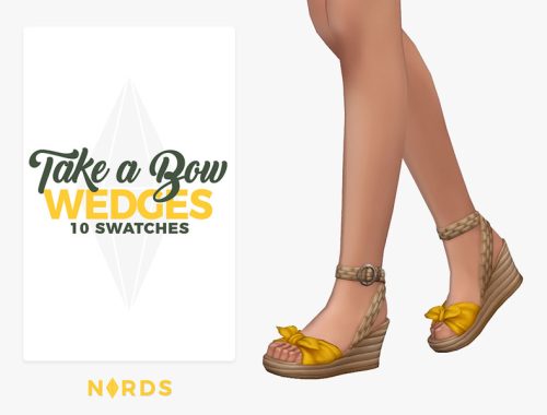 Take a Bow Wedges