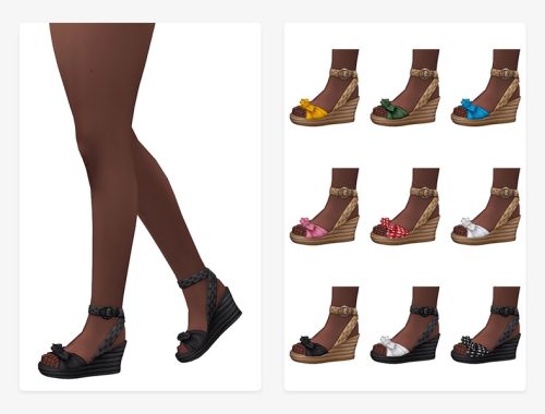 Take a Bow Wedges