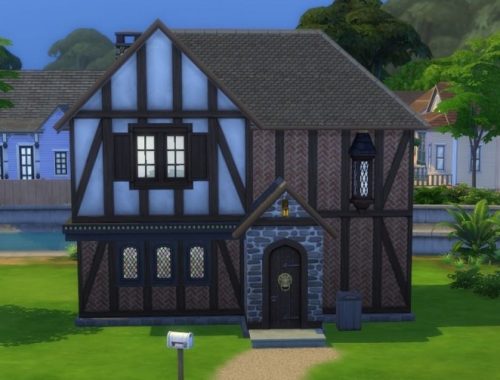 Tartan Cottage at KyriaT’s Sims 4 World