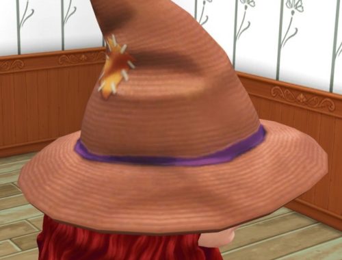 Tattered witch hat by horresco at Mod The Sims