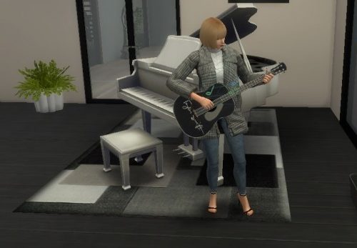 Taylor Swift guitar by simslyswift at Mod The Sims