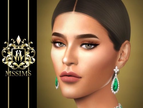 TAYLOR’S EMERALD NECKLACE & EARRINGS (P) at MSSIMS