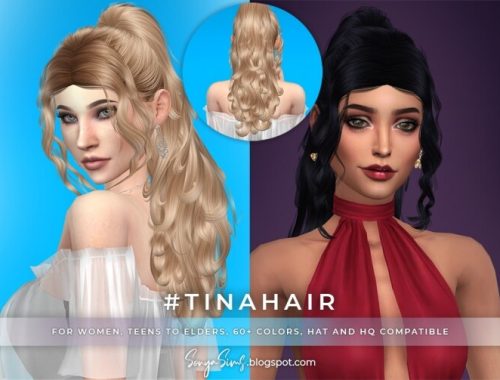 TAYNARA & TINA Hairs at Sonya Sims