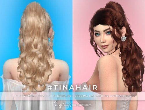 TAYNARA & TINA Hairs at Sonya Sims