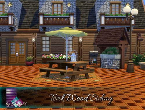 Teak Wood Siding