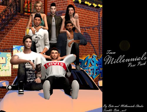 Team Millennials - Pose Pack