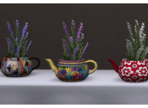 Teapot plant recolors by Chalipo at All 4 Sims