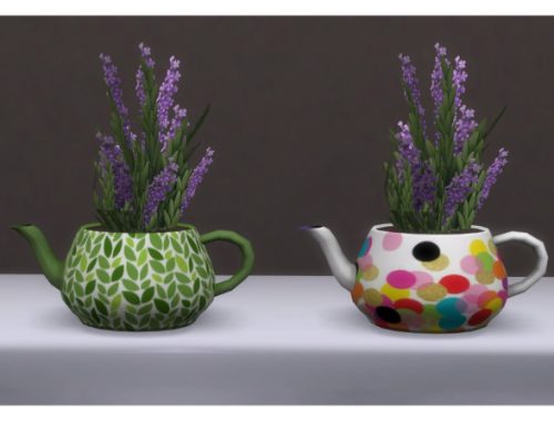 Teapot plant recolors by Chalipo at All 4 Sims