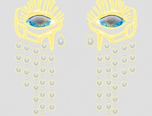 Teardrops Earrings at Haus of Kate