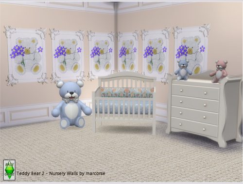 Teddy Bear - Nursery Walls by marcorse..