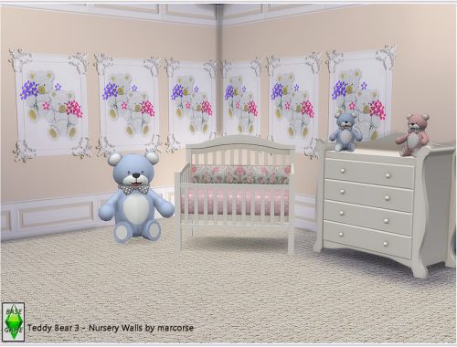 Teddy Bear - Nursery Walls by marcorse..