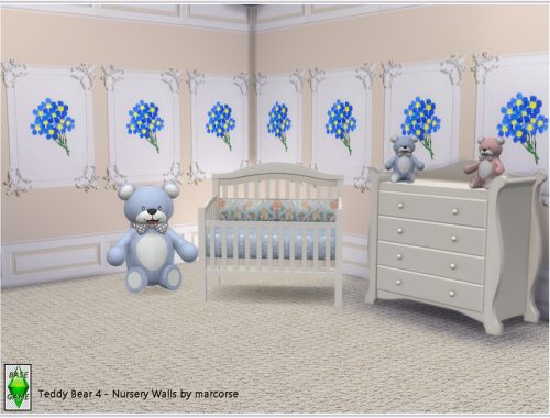 Teddy Bear - Nursery Walls by marcorse..
