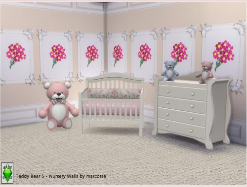Teddy Bear - Nursery Walls by marcorse..