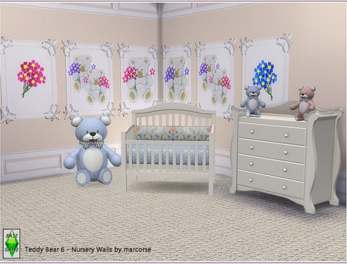 Teddy Bear - Nursery Walls by marcorse..