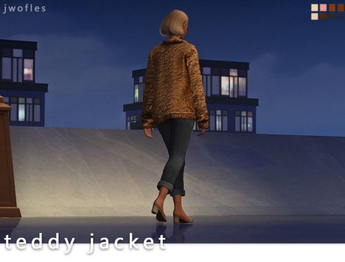 teddy jacket - accessory