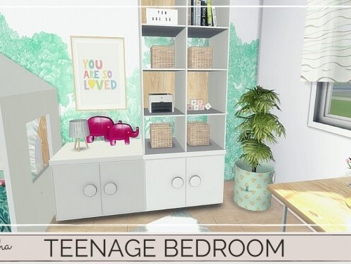 TEENAGE BEDROOM at Dinha Gamer
