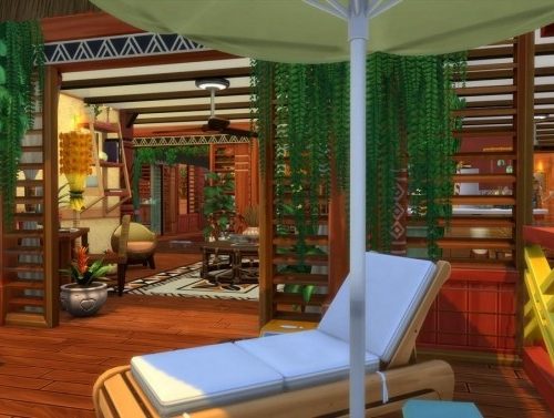 Temanava house by chipie-cyrano at L’UniverSims