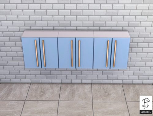 Terrazzo Pastel Cabinet recolor