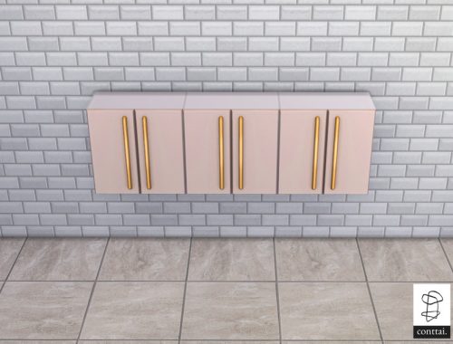 Terrazzo Pastel Cabinet recolor