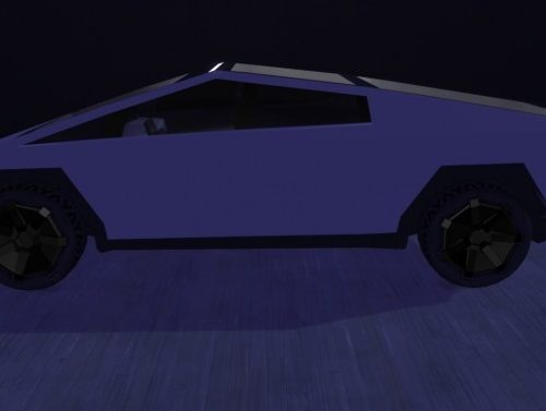 Tesla Cybertruck at LorySims